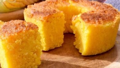 Bolo de milho de liquidificador super fácil e saboroso!