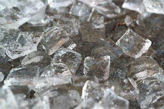 Imagem de cubos de gelo Imagem de cubos de gelo