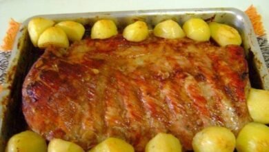 Como fazer Costela de porco no forno com batatas