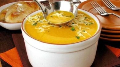Molho de abóbora com requeijão d