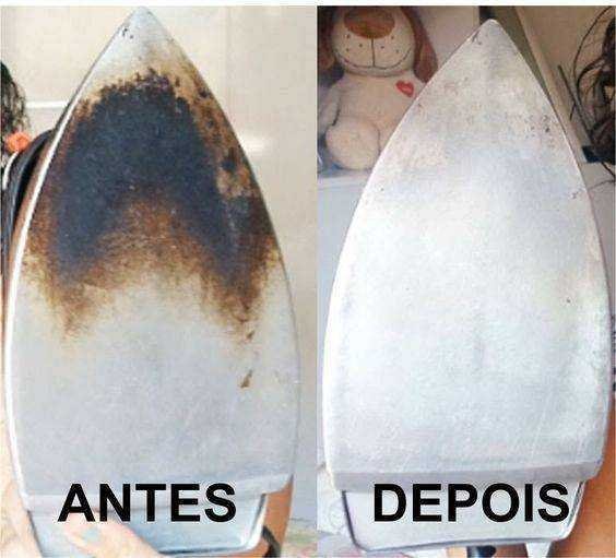 Como limpar FERRO de passar ROUPA