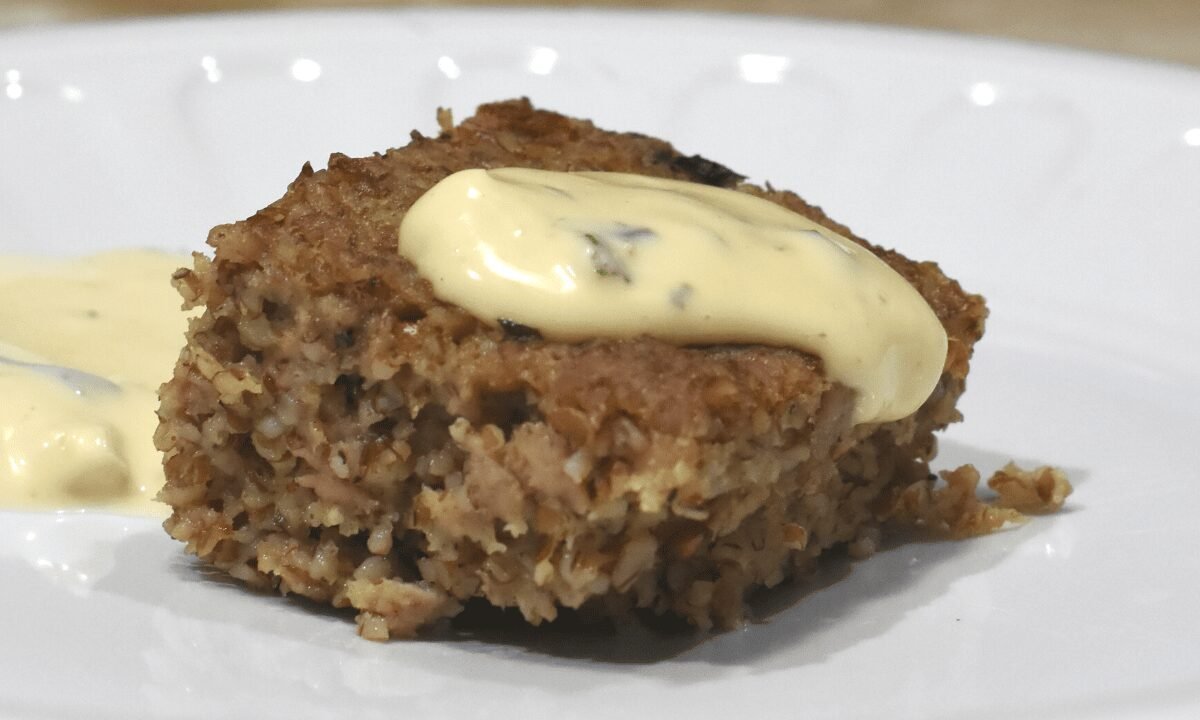 kibe de forno com hortelã