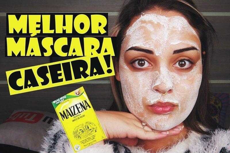 Máscaramultifuncional de maisena para eliminar manchas e rugas