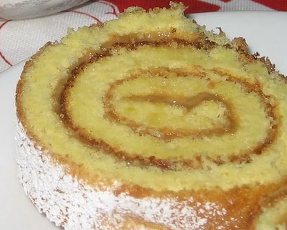 massa para rocambole muito fofinha
