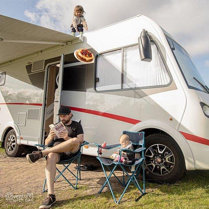 pai quis mostrar para a esposa que os filhos estavam