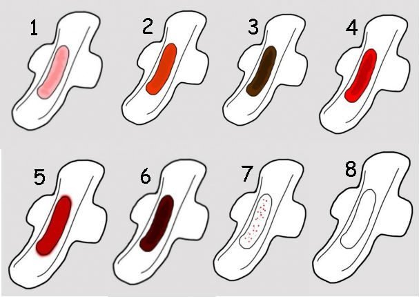 poucas mulheres prestam atenção nisso. mas a cor do seu sangue menstrual pode ser extremamente importante quando se trata de evitar doenças!