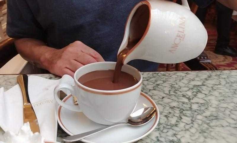 Receita de chocolate quente francês dd