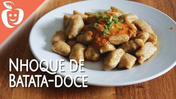 Receita de Nhoque de Batata doce