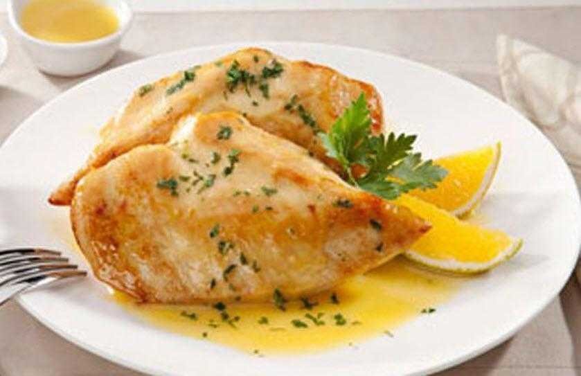 Receita simples de frango com molho de laranja