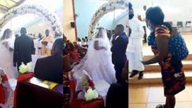 Vídeo: marido é flagrado pela esposa durante seu casamento com amante