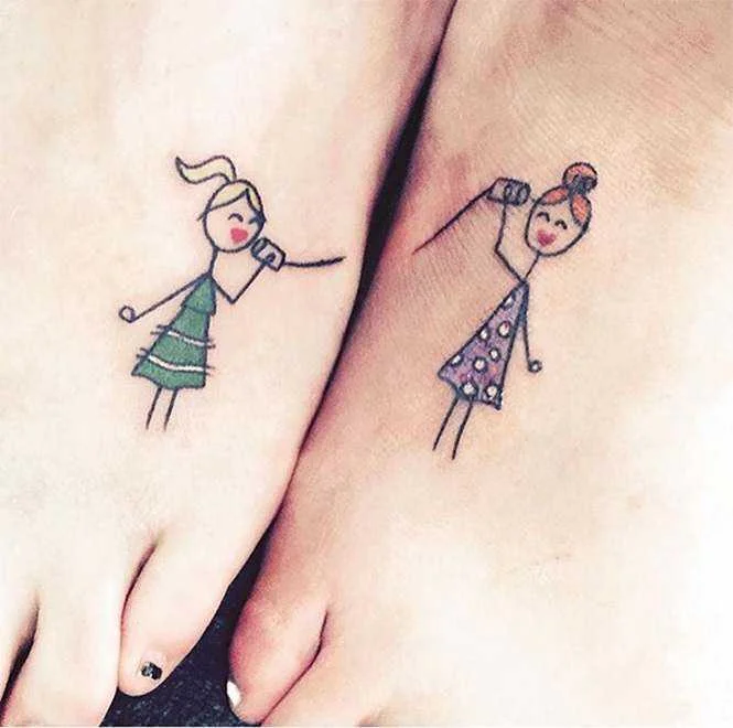 10 ideias incriveis de tatuagens para voce mostrar o quanto 10 ideias incríveis de tatuagens para você mostrar o quanto é ligada à sua irmã