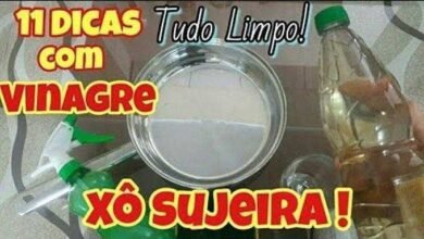 11 DICAS DE LIMPEZA DA CASA COM VINAGRE
