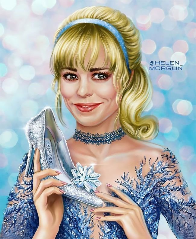 1558623004 498 Artista russa mostra como seriam algumas celebridades se fossem princesas