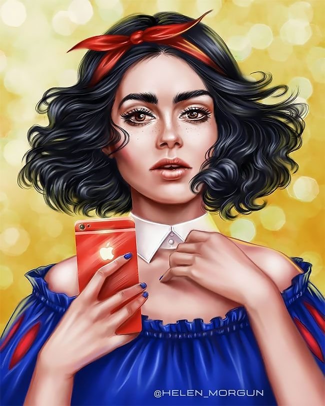1558623005 971 Artista russa mostra como seriam algumas celebridades se fossem princesas