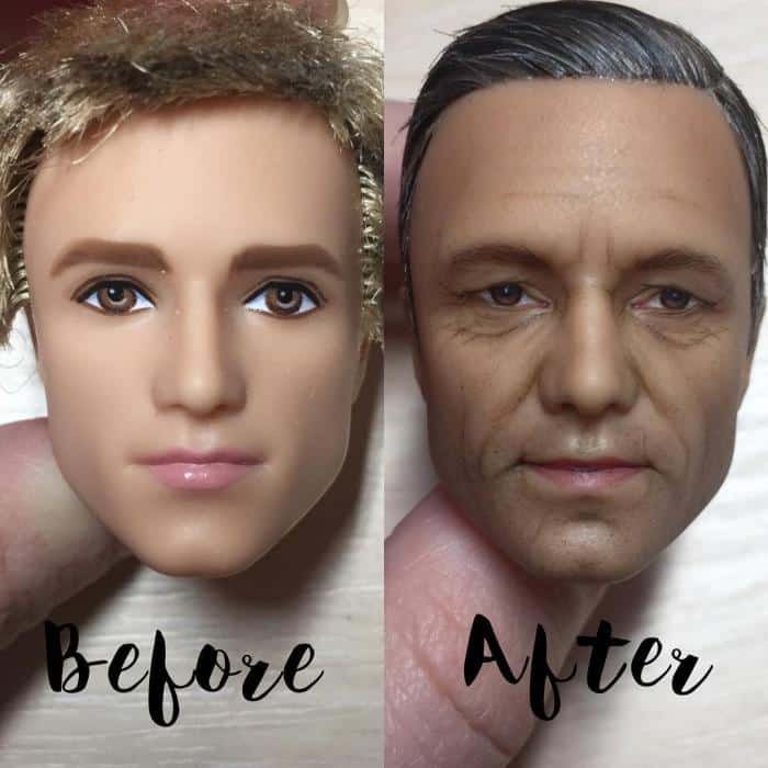 1596918529 906 Artista retira a maquiagem de bonecas e as recria com