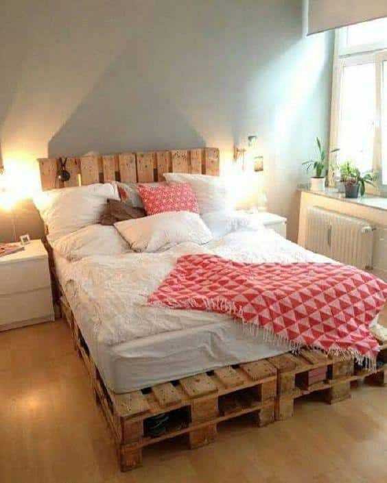 como fazer móveis com pallet 
