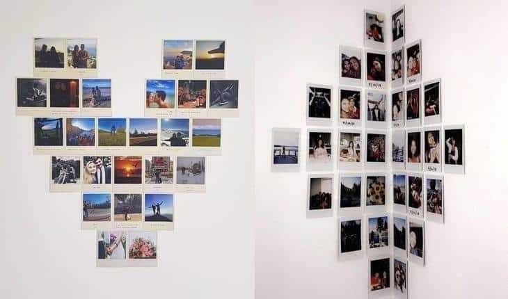 decoração com fotos