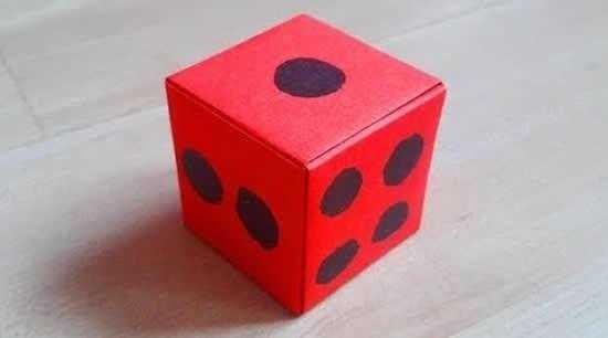 Dado de papel