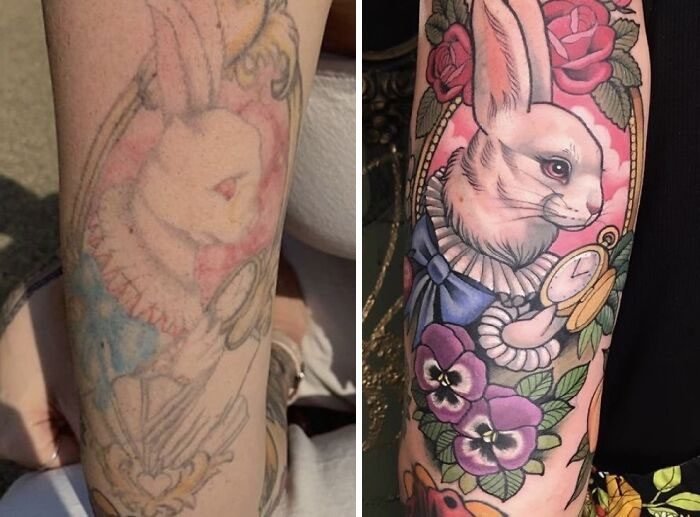 1630441898 632 20 Vezes em que tatuadores fizeram verdadeiros milagres ao cobrir