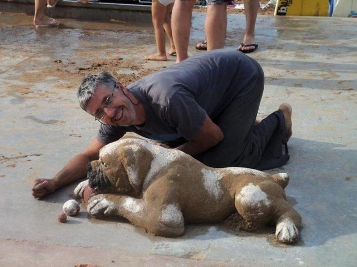 Artista basco faz esculturas de areia tao perfeitas que se