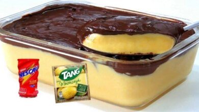 Usei Tang com Nescau e a Sobremesa ficou perfeita – Impossível comer só um pedaço