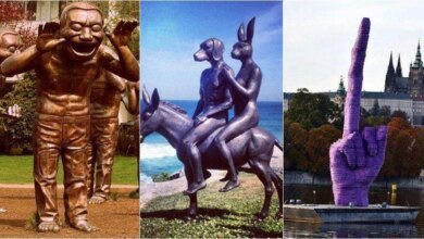 14 Estátuas bem estranhas espalhadas pelo mundo