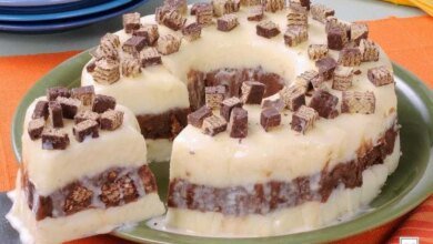 Geladinho e deliciosoBolo sorvete de Bis