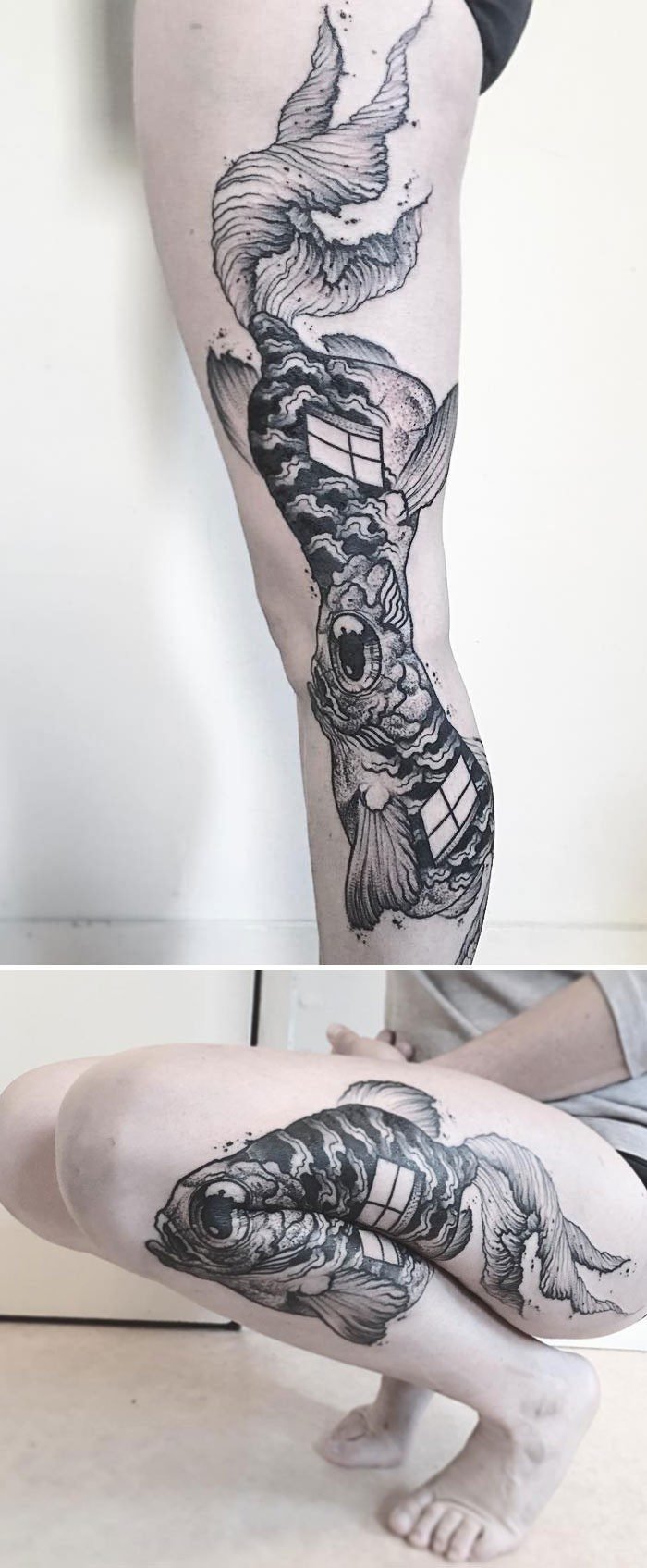 1653515883 663 20 Tatuagens incriveis e criativas que se transformam com o