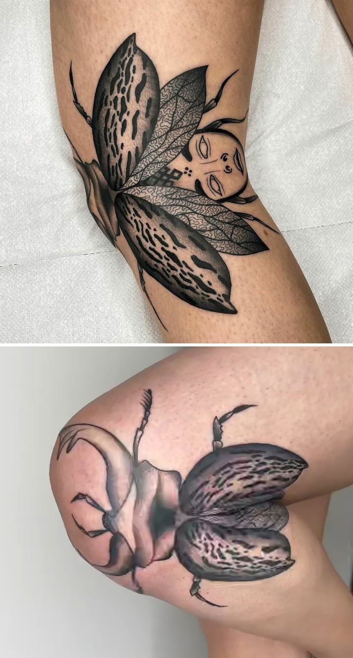 1653515884 47 20 Tatuagens incriveis e criativas que se transformam com o