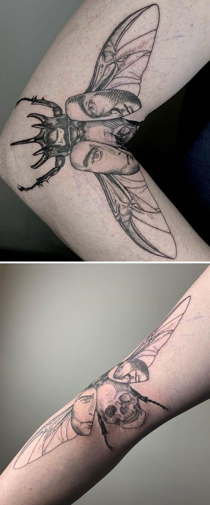 1653515894 297 20 Tatuagens incriveis e criativas que se transformam com o