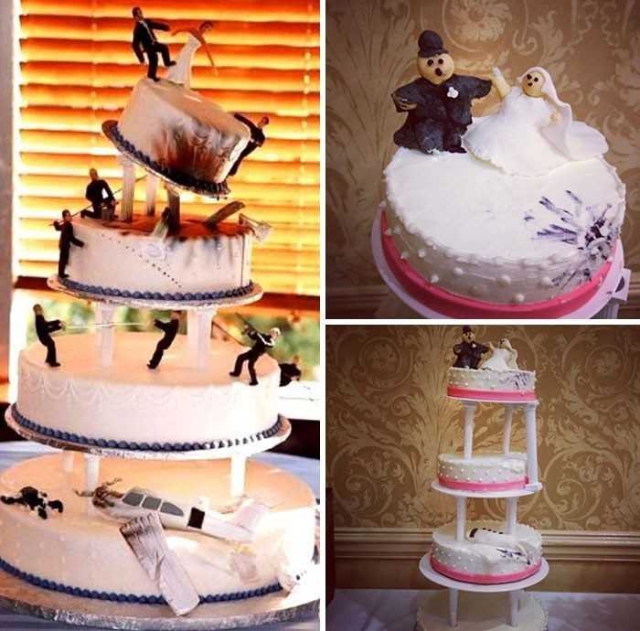 1625438147 882 23 Vezes em que os bolos de casamento nao atenderam