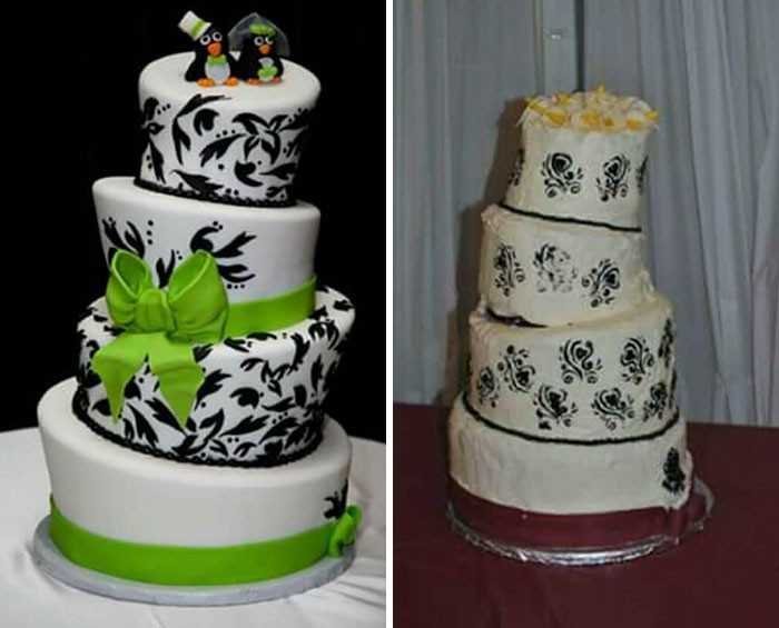 1625438152 120 23 Vezes em que os bolos de casamento nao atenderam