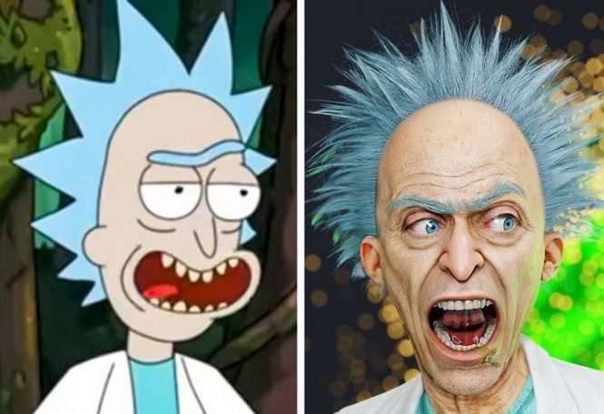 1649728811 775 Artista cria versao real de personagens de desenho animado e