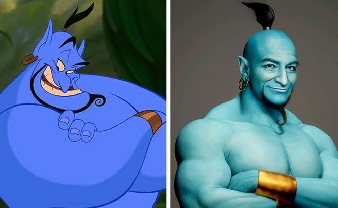 1649728820 518 Artista cria versao real de personagens de desenho animado e