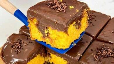Bolo de cenoura sem trigo
