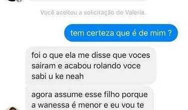 a desculpa mais esfarrapada para nao assumir o filho