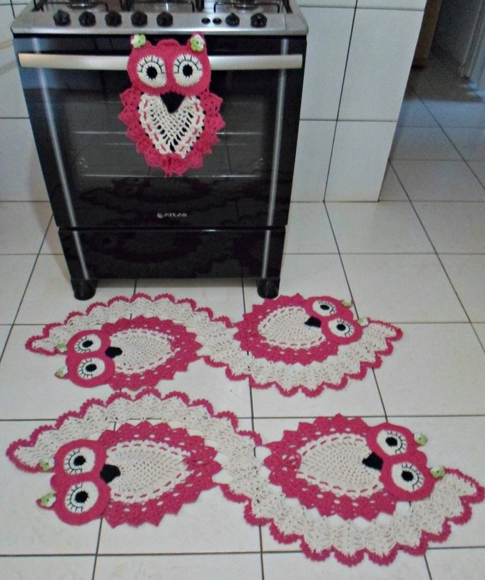 peças em crochê para cozinha peças em crochê para cozinha