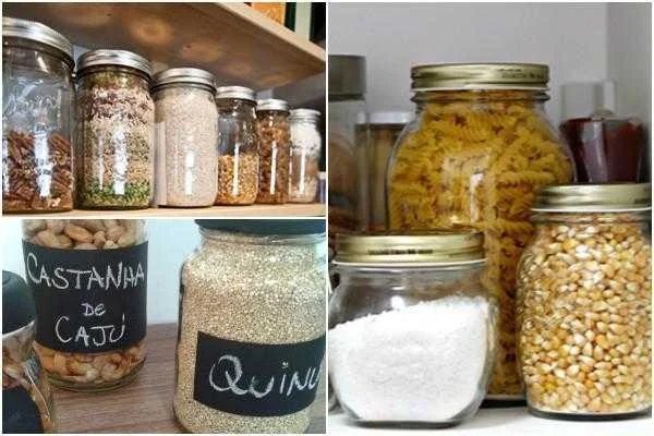 Ideias de artesanato com potes de vidro d