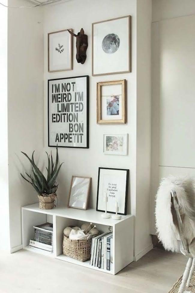 Decoracao de Sala simples criativa
