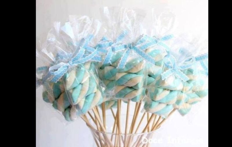 doce no palito para lembrança de chá de bebe doce no palito para lembrança de chá de bebe