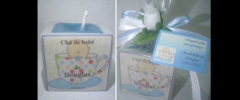 vela para lembrança de chá de bebe vela para lembrança de chá de bebe