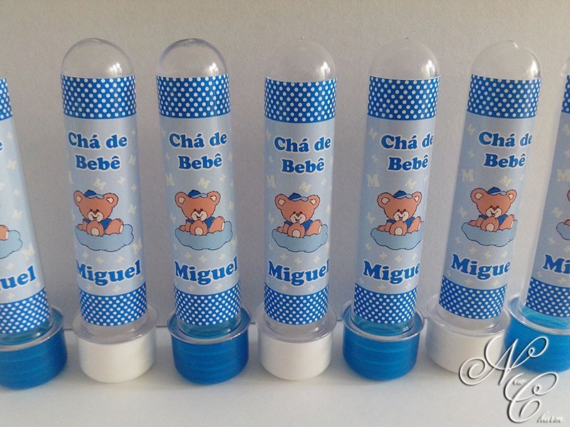 tubetes para lembrança de chá de bebe tubetes para lembrança de chá de bebe
