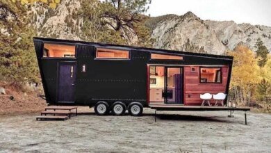 Pequena casa móvel está a deslumbrar todos com o seu design incrível