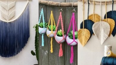 18 ideias de macramê para aderir à tendência