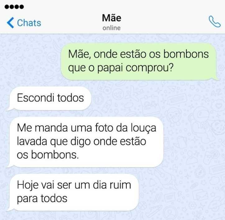 18 mensagens de pais que tem o humor na ponta