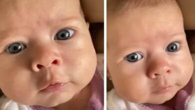 Bebê com apenas 2 meses de vida surpreende ao falar ‘bom dia’ e vídeo viraliza