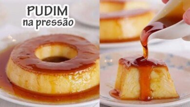 Como fazer pudim na panela de pressão