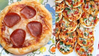 Mini pizza – Receita de Massa e Recheio