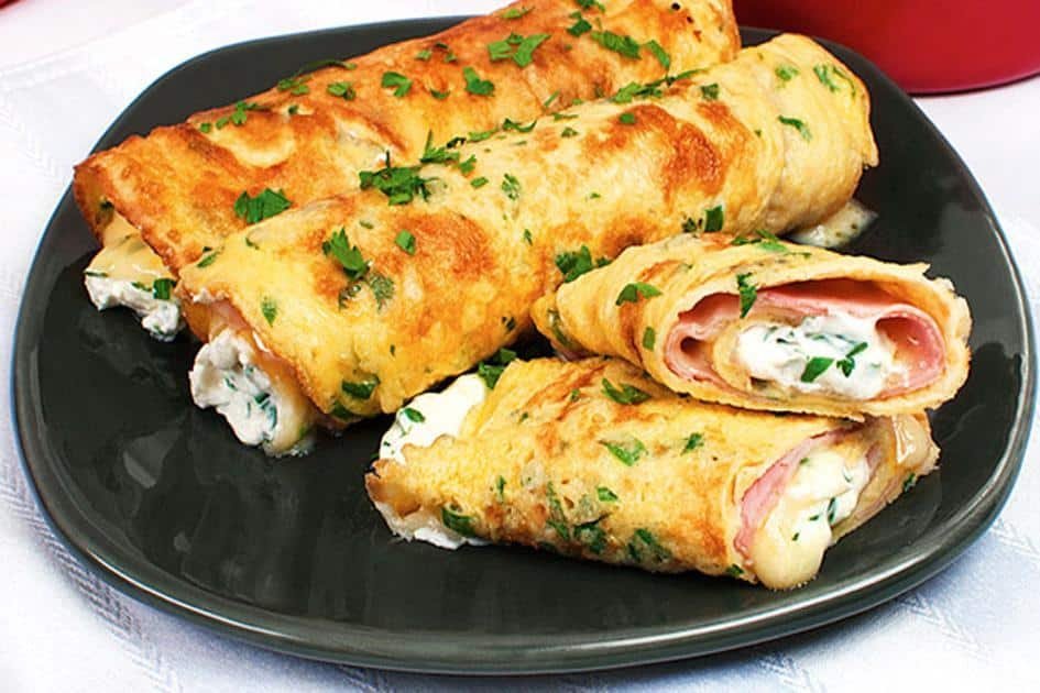Panqueca de Omelete uma receita deliciosa e super fcil