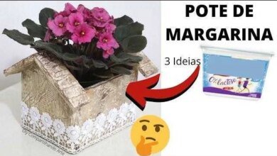 Potes De Margarinas Decorados